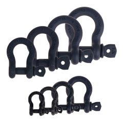 fiRSTstage Sch&auml;kel hochfest schwarz  geschw. mit Augbolzen