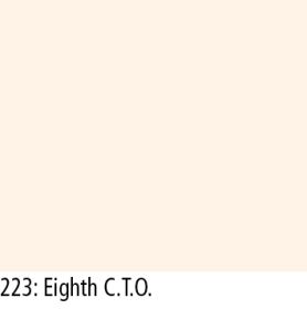 LEE Konv.-Filter-Bogen Nr. 223 Eighth CTO