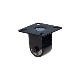 C.Adolph Bühnenbockrolle 3003-B/35-25 BA schwarz / Bauhöhe 51