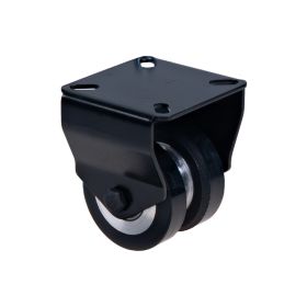 C.Adolph Bockrolle mit Rundnut für Bodenlaufschiene, Rad 50x40 / Bauhöhe 73