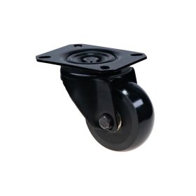 C.Adolph Bühnenlenkrolle 3003-A/80-30 BA schwarz / Bauhöhe 100