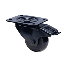 C.Adolph Bühnenlenkrolle 3003-F/100-40 BA schwarz / Bauhöhe 125