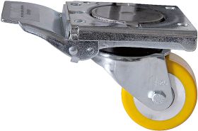 C.Adolph Bühnenlenkrolle 3000-T/80-40 FL / Bauhöhe 125