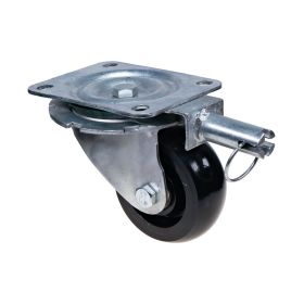 C.Adolph Bühnenlenkrolle 3002-R4G/100-40 BA oF / Bauhöhe 125