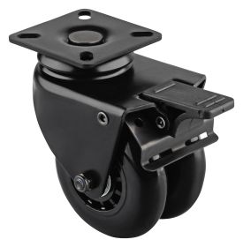 C.Adolph Apparaterolle 4043-F/75-2x23 Skater sw / Bauhöhe 100