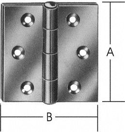 C.Adolph Käntige Schlosserscharniere 3050 Z