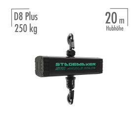 Stagemaker Elektrokettenzug SR1 254 m1 A20 250 kg D8 Plus, 20 m Hubhöhe, 4 m/min