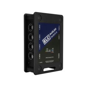 ELC dmXLAN Switch 6, 6-Port PoE(+) / PTPv2 