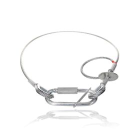 Saveking® Sicherungsseil verzinkt mit Kettenschnellverschluss