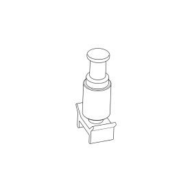 Robert Juliat QR-Pin QuickRig Mini TV-Zapfen 16 mm