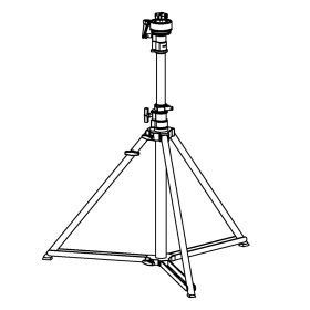 Robert Juliat GT1000 Dreibein-Stativ