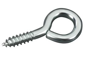 TH-Ringschraube , Theaterringschraube, verzinkt, 30x20x5 mm 