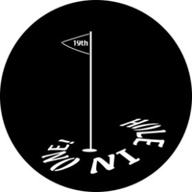 Rosco Metallgobo 76525 ( DHA # 6525) 19th Hole