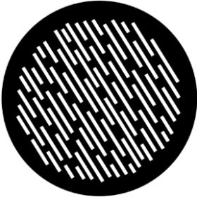 Rosco Metallgobo 77012 ( DHA # 7012) Rain A