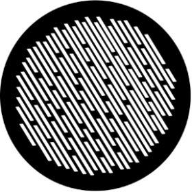 Rosco Metallgobo 77022 ( DHA # 7022) Rain B