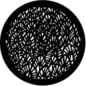 Rosco Metallgobo 77102 ( DHA # 102) Abstract Leaves