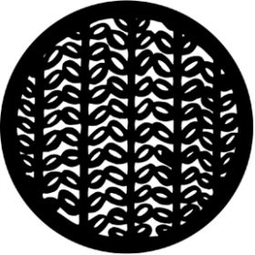 Rosco Metallgobo 77108 ( DHA # 108) Wheat Pattern