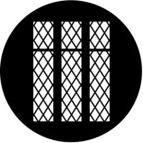 Rosco Metallgobo 77124 ( DHA # 124) Lattice