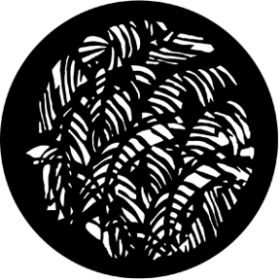 Rosco Metallgobo 77126 ( DHA # 126) Jungle Leaves