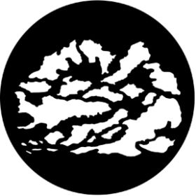 Rosco Metallgobo 77163 ( DHA # 163) Cloud 5