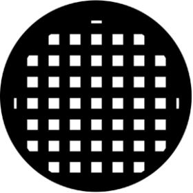 Rosco Metallgobo 77204 ( DHA # 7204) Basket Weave