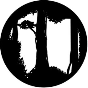 Rosco Metallgobo 77206 ( DHA # 7206) Forest Floor