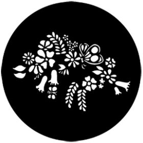 Rosco Metallgobo 77214 ( DHA # 214) Floral 5