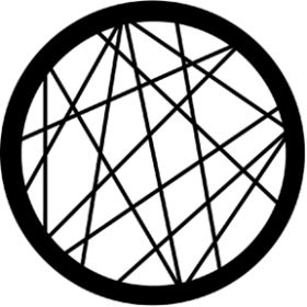 Rosco Metallgobo 77216 ( DHA # 7216) Pick Up Sticks