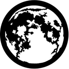Rosco Metallgobo 77220 ( DHA # 7220) Moon