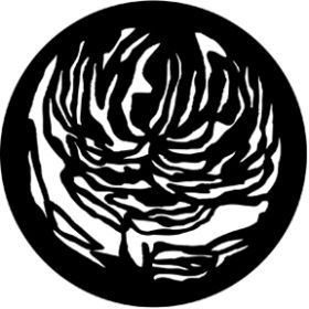 Rosco Metallgobo 77240 ( DHA # 240) Floral 2