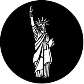 Rosco Metallgobo 77307 ( DHA # 307) Statue of Liberty