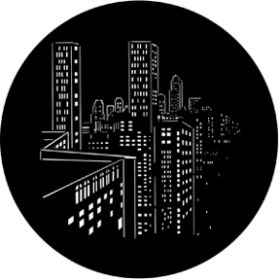 Rosco Metallgobo 77443 ( DHA # 443) Skyscrapers