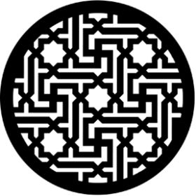 Rosco Glasgobo 77528 ( DHA # 528) Eastern Lattice