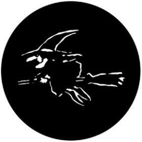 Rosco Glasgobo 77555 ( DHA # 555) Black Witch