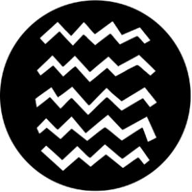 Rosco Metallgobo 77571 ( DHA # 571) Zig Zags