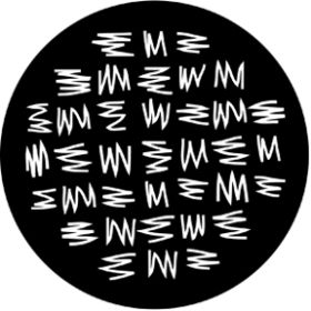 Rosco Metallgobo 77580 ( DHA # 580) Parquet Scribbles