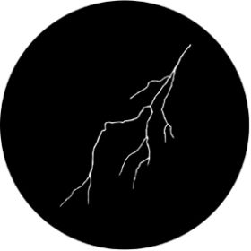 Rosco Metallgobo 77628 ( DHA # 628) Lightning 3