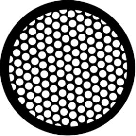 Rosco Metallgobo 77638 ( DHA # 638) Holes