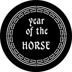 Rosco Glasgobo 77652C ( DHA # 652) Year Of The Horse