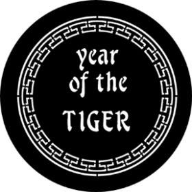 Rosco Metallgobo 77652L ( DHA # 652) Year Of The Tiger