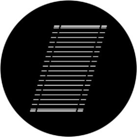 Rosco Metallgobo 77717 ( DHA # 7717) Oblique Blinds