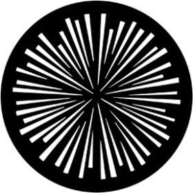 Rosco Glasgobo 77751 ( DHA # 238-251) Radial Lines
