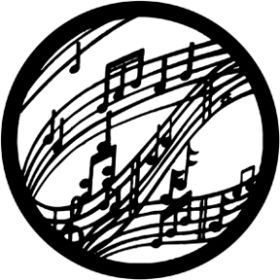 Rosco Glasgobo 77770 ( DHA # 238-270) Music