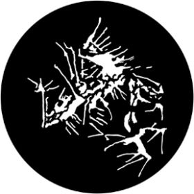 Rosco Metallgobo 77790 ( DHA # 7790) Paint Splatter