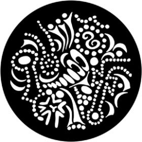 Rosco Metallgobo 77791 ( DHA # 7791) Runyon Squiggles