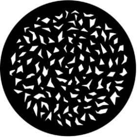 Rosco Glasgobo 77809 ( DHA # 809) Sharp Breakup (Small)