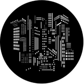 Rosco Metallgobo 77825 ( DHA # 825) Montage