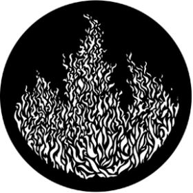 Rosco Metallgobo 77859 ( DHA # 859) Flames 3