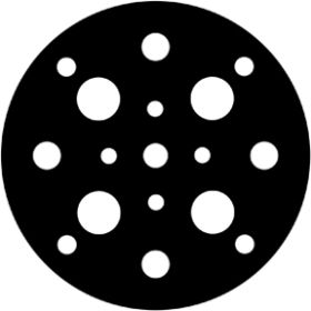 Rosco Metallgobo 77894 ( DHA # 894) Beam Splitter