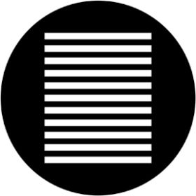 Rosco Glasgobo 77904 ( DHA # 904) Venetian Blind 2